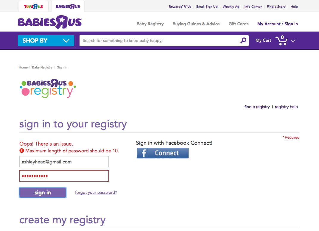 Baby Registries And Service Design