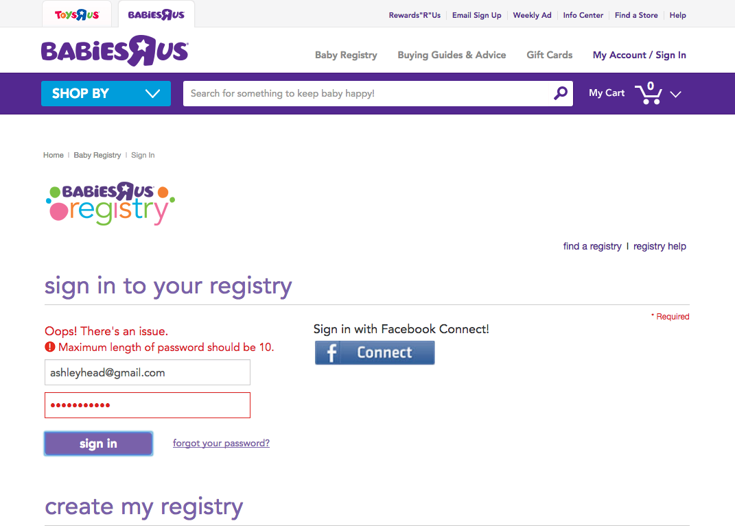 Baby R Us Registry Checklist Baby R Us Registry Checklist